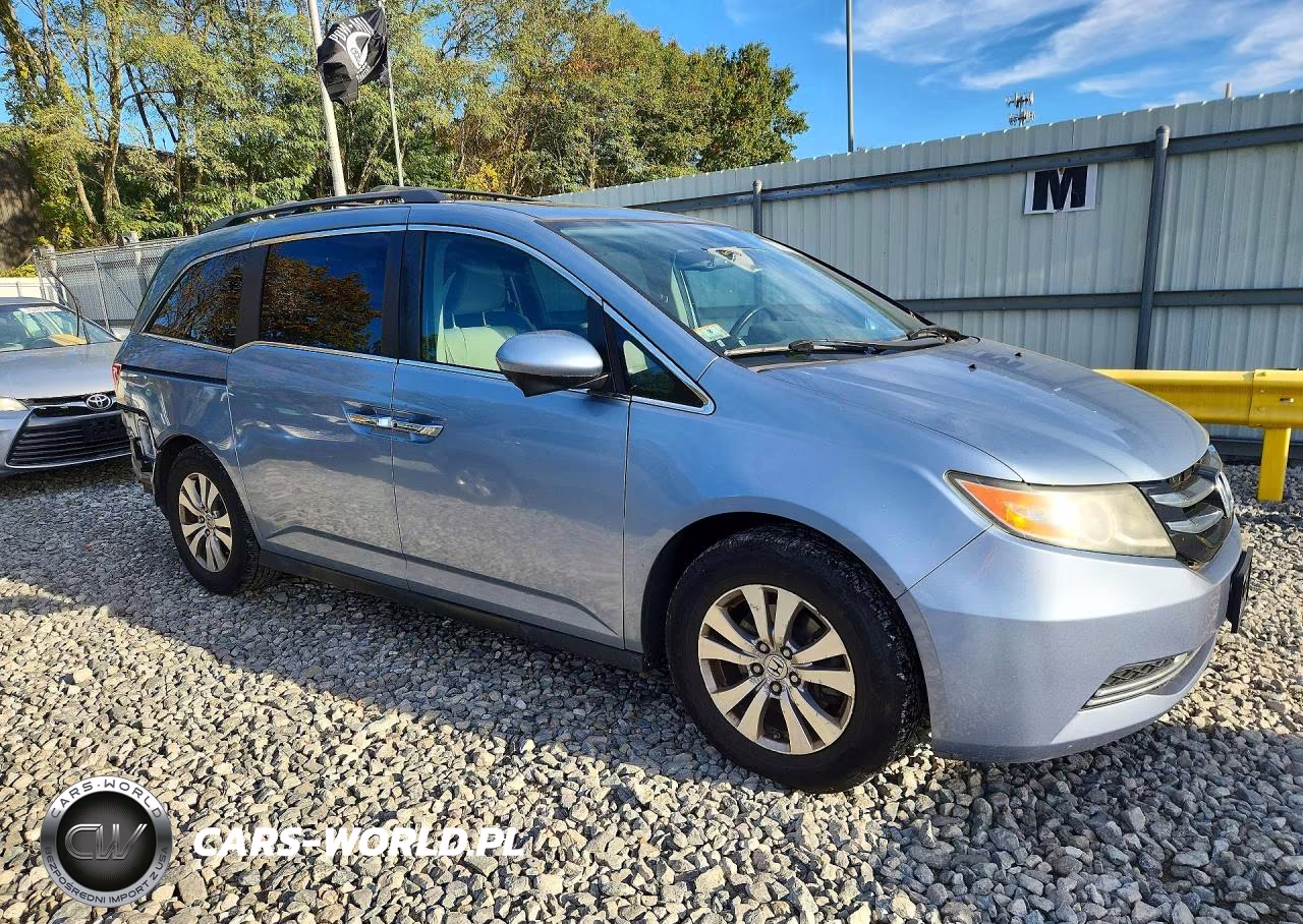 2014 Honda Odyssey Exl VIN:5FNRL5H60EB072443 - 4