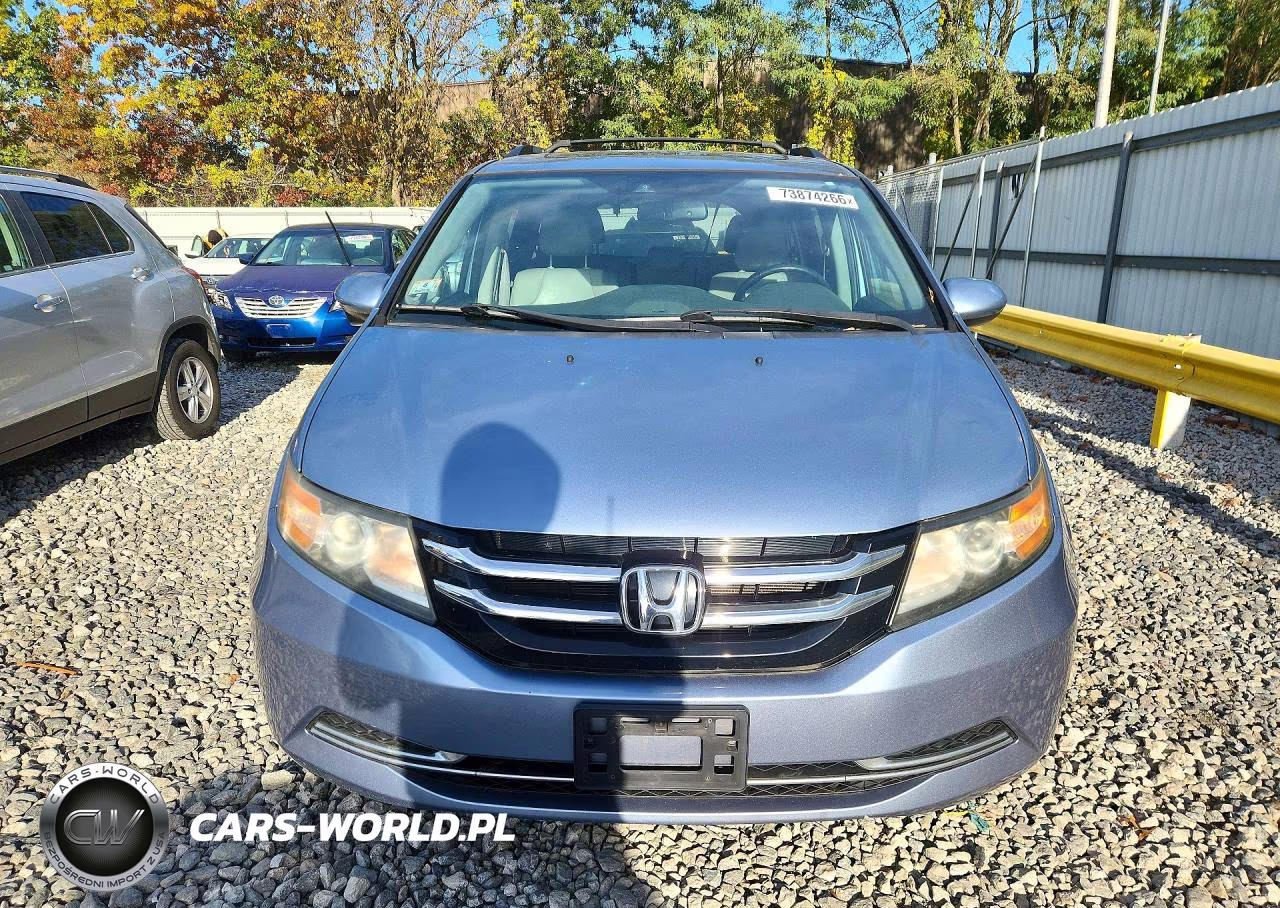 2014 Honda Odyssey Exl VIN:5FNRL5H60EB072443 - 5