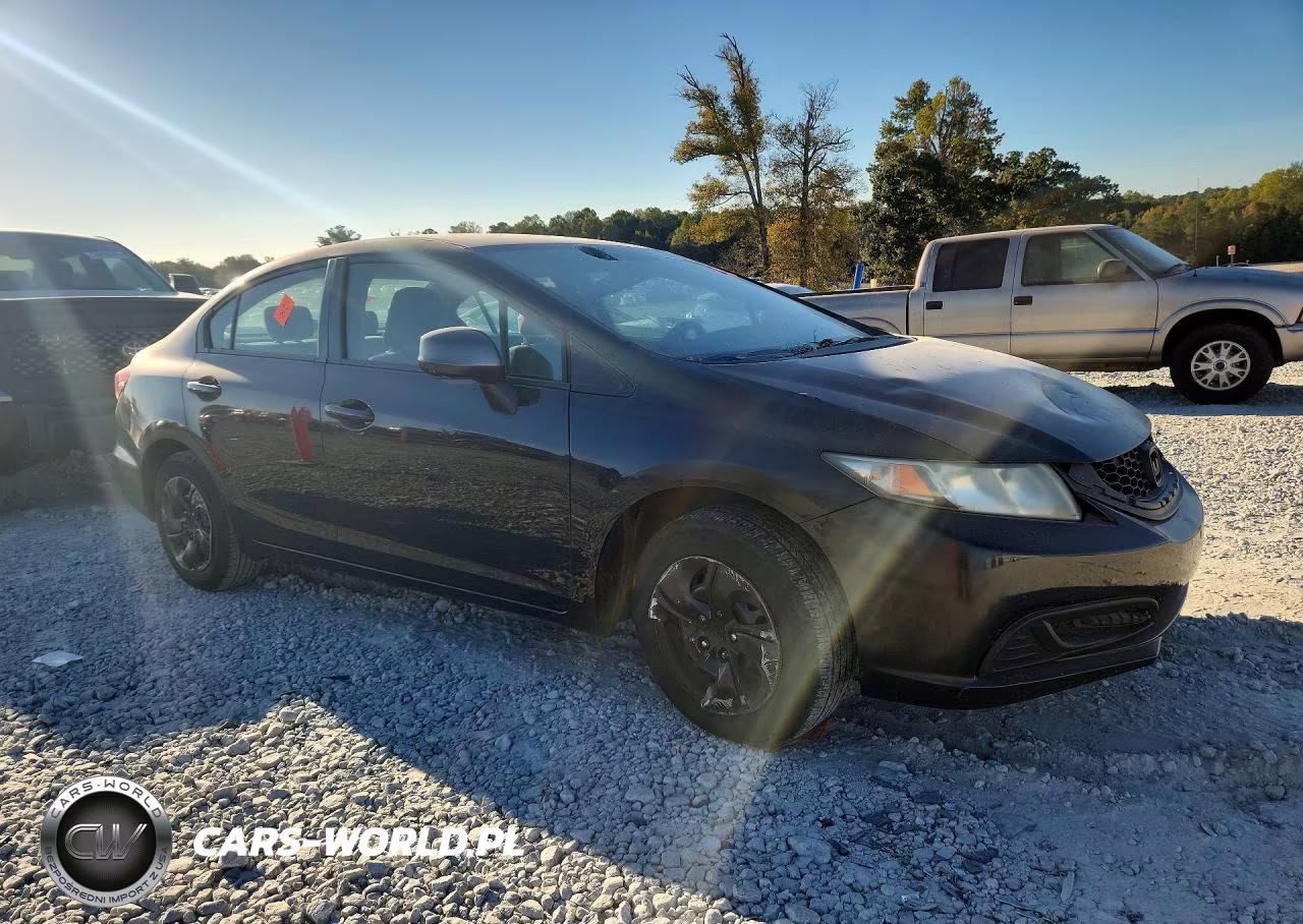 2014 Honda Civic Lx VIN:19XFB2F54EE061174 - 4