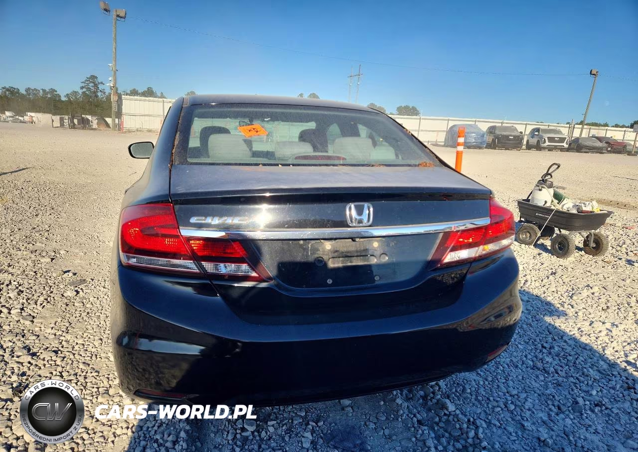 2014 Honda Civic Lx VIN:19XFB2F54EE061174 - 6