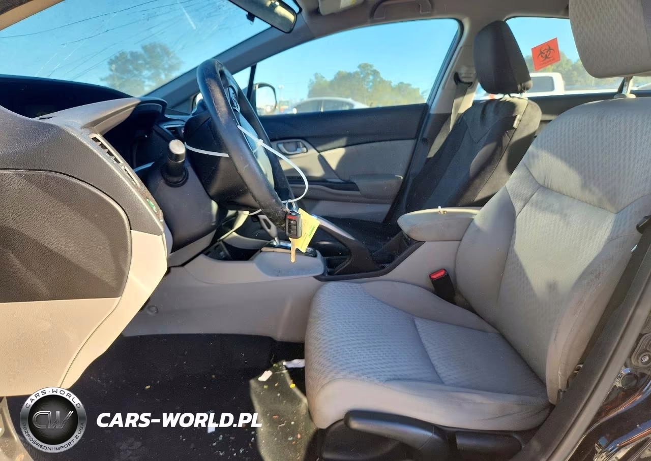 2014 Honda Civic Lx VIN:19XFB2F54EE061174 - 7