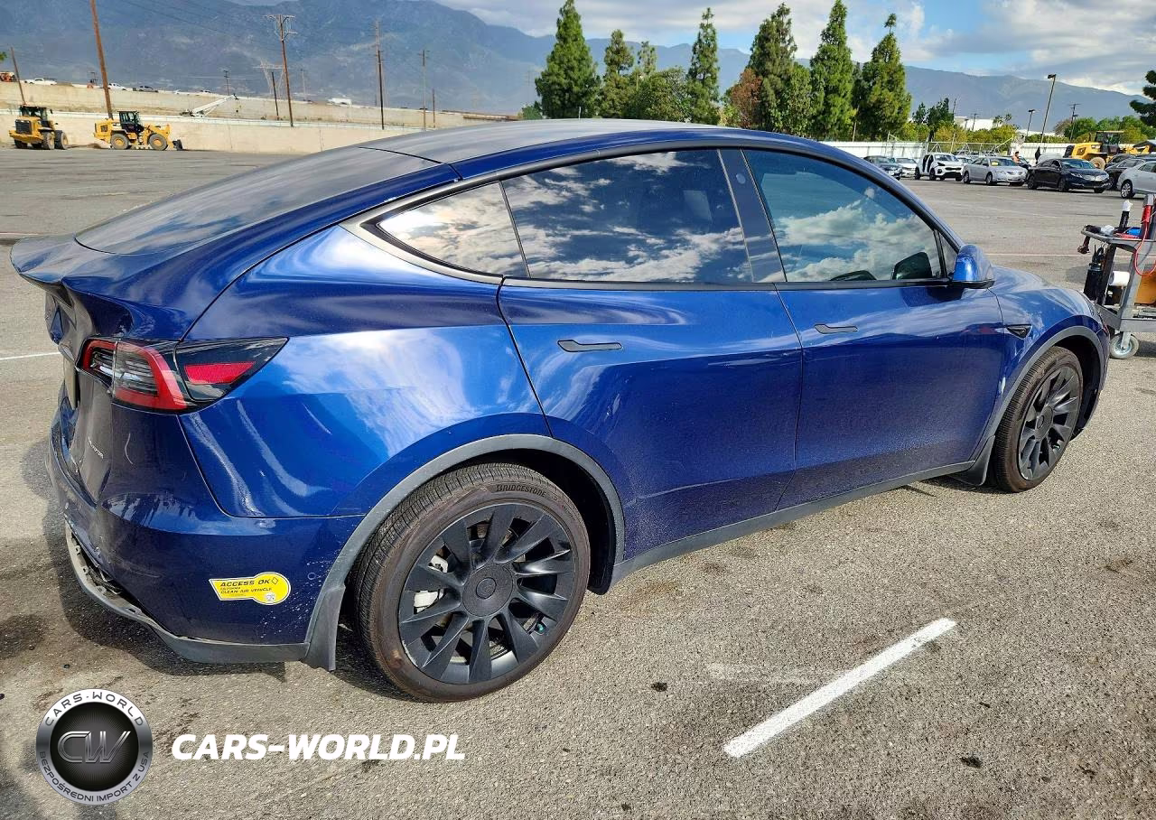 2022 Tesla Model Y VIN:7SAYGDEE0NF348631 - 3