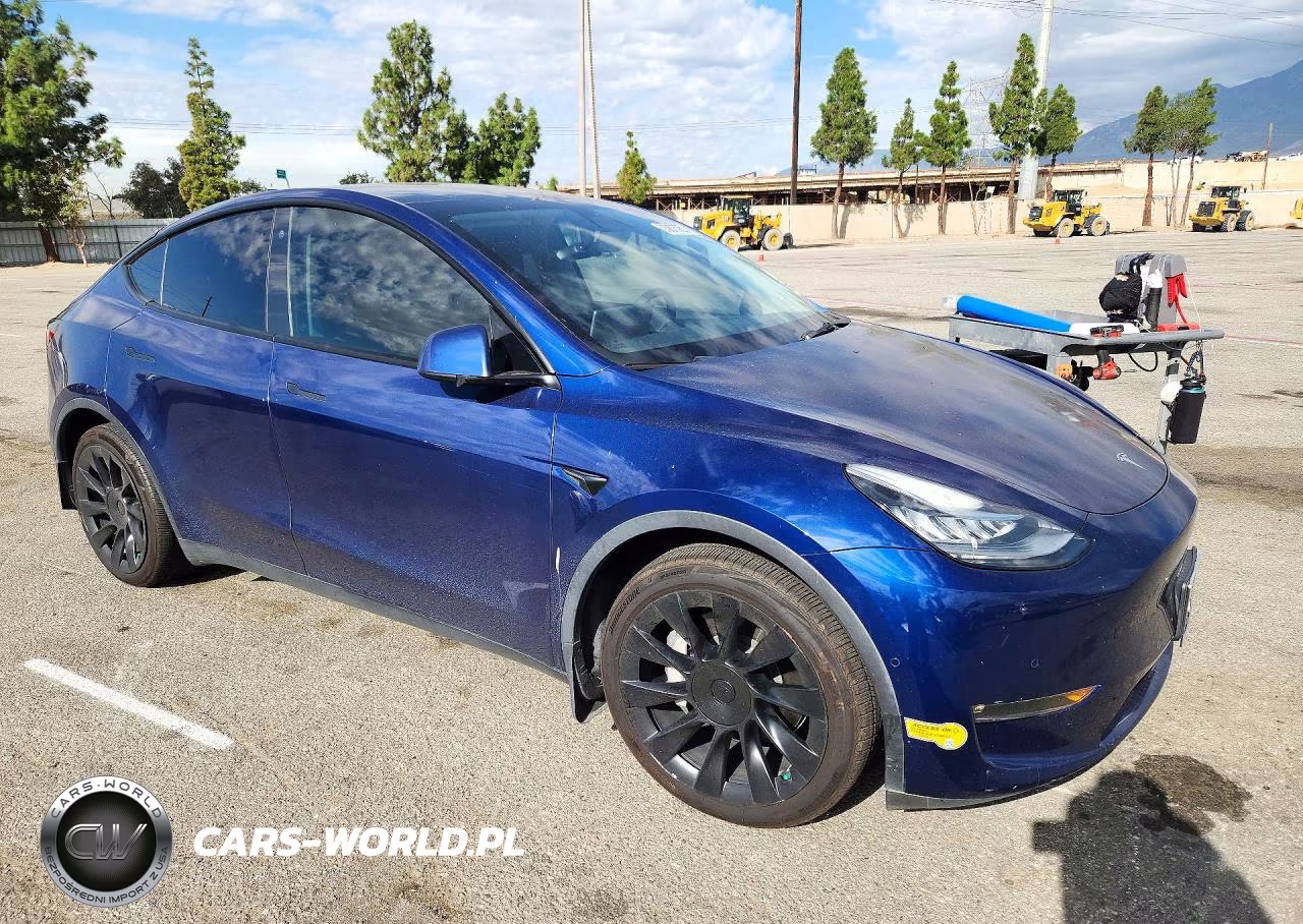2022 Tesla Model Y VIN:7SAYGDEE0NF348631 - 4