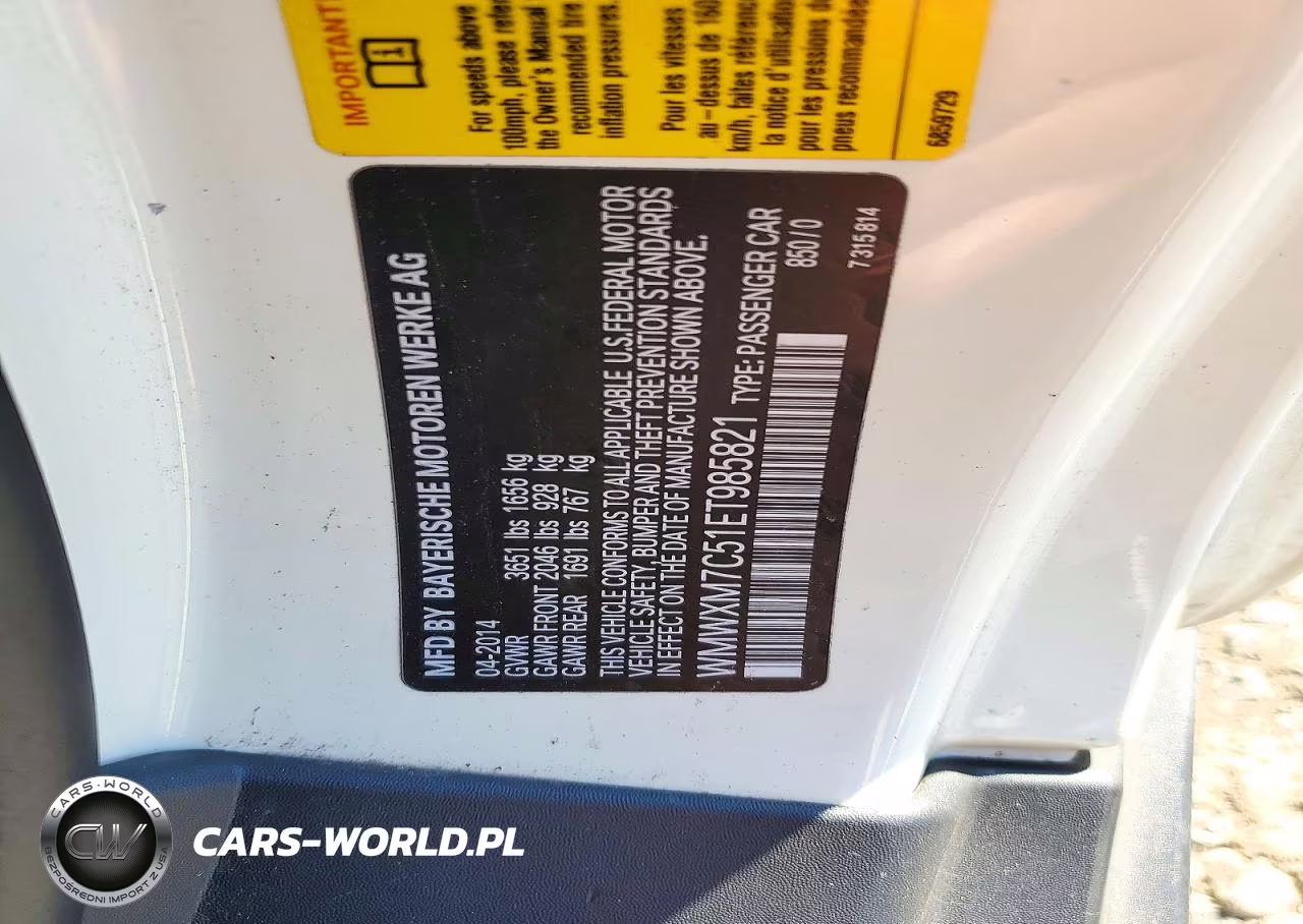 2014 Mini Cooper S VIN:WMWXM7C51ET985821 - 13