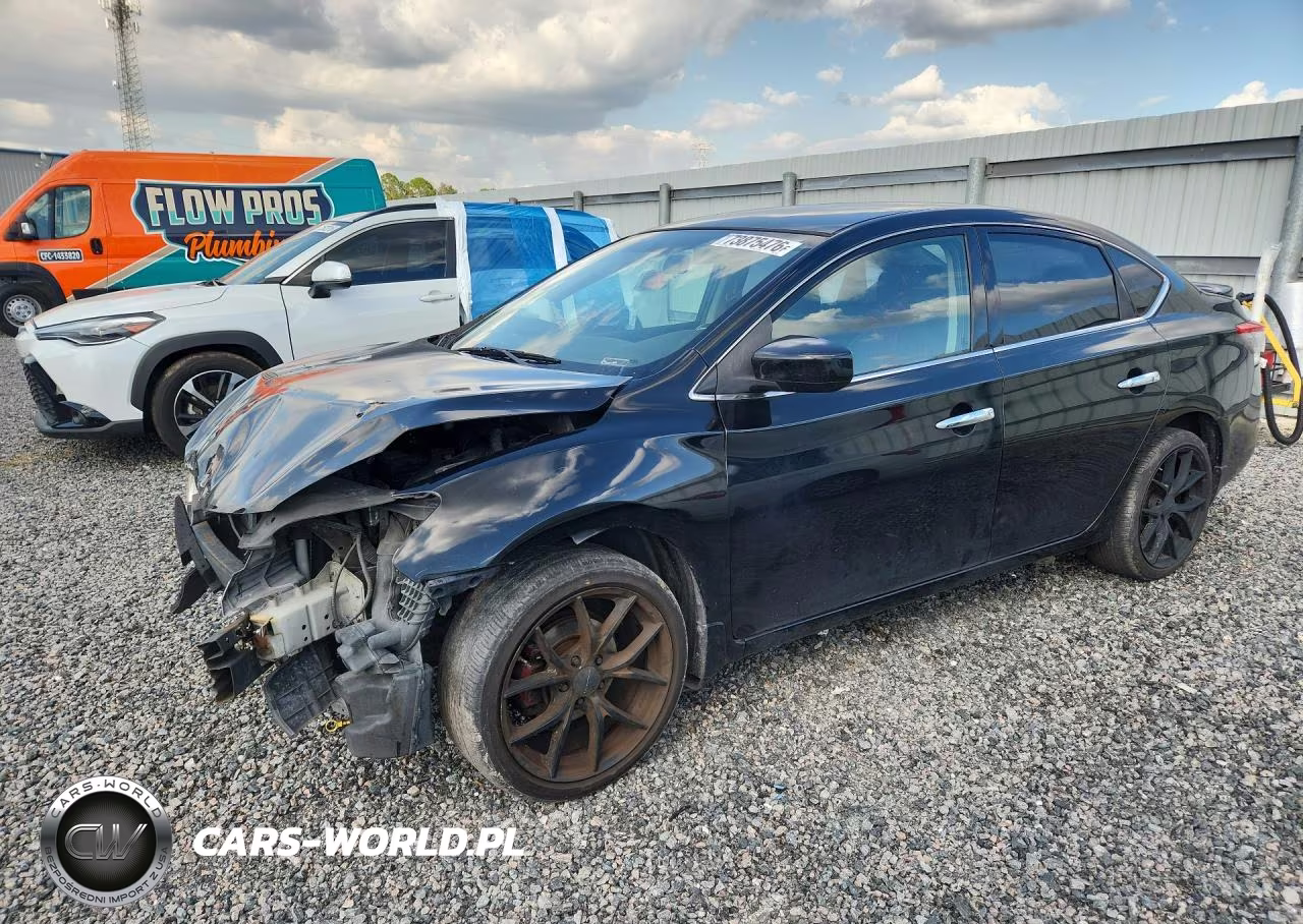 2014 Nissan Sentra S VIN:3N1AB7AP9EL678987 - 1