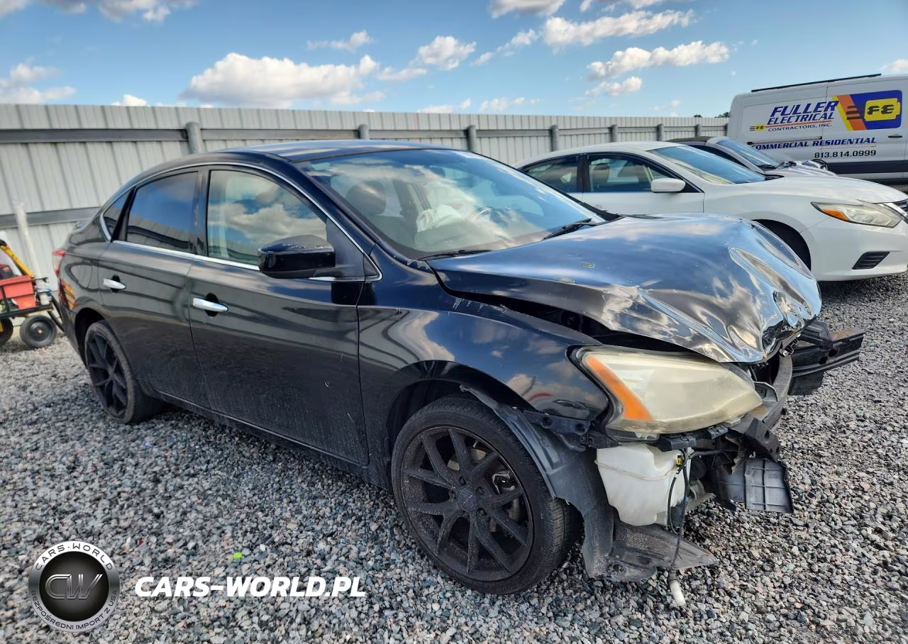2014 Nissan Sentra S VIN:3N1AB7AP9EL678987 - 4