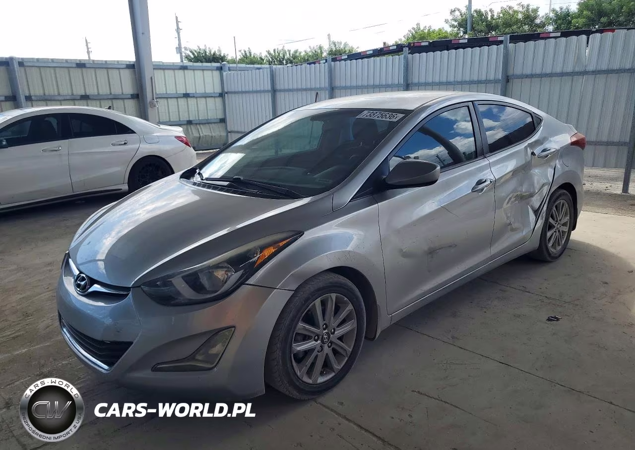 2016 Hyundai Elantra Se VIN:5NPDH4AE8GH731235 - 1