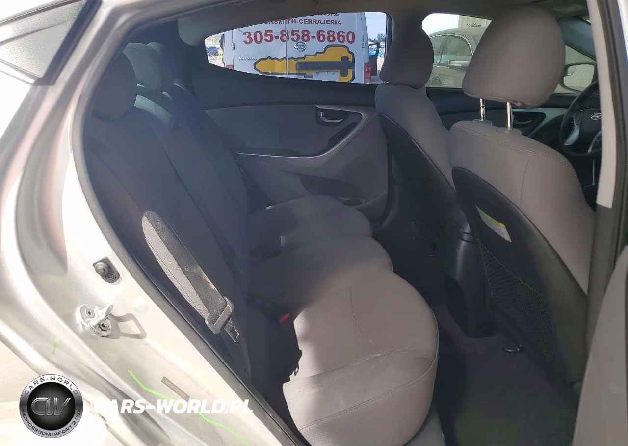 2016 Hyundai Elantra Se VIN:5NPDH4AE8GH731235 - 10
