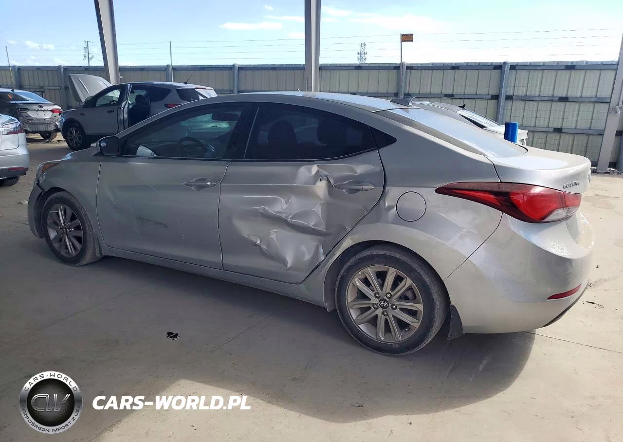 2016 Hyundai Elantra Se VIN:5NPDH4AE8GH731235 - 2