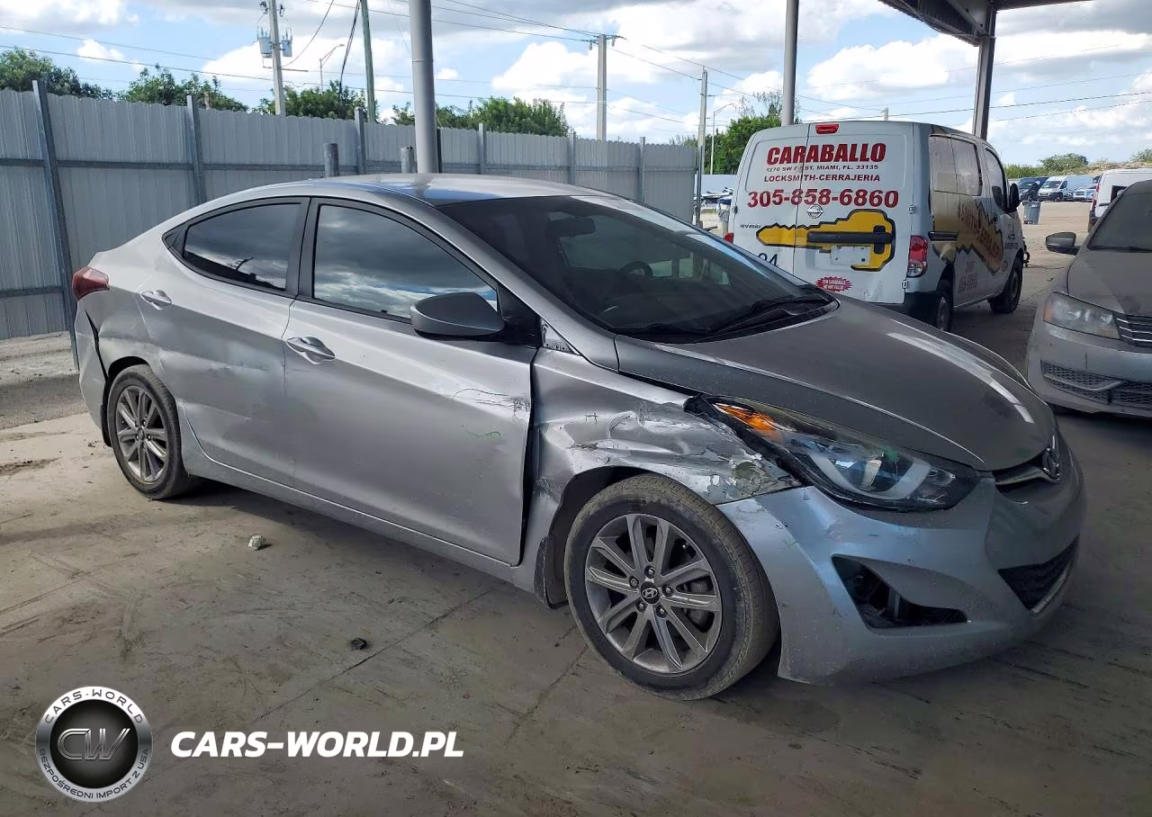 2016 Hyundai Elantra Se VIN:5NPDH4AE8GH731235 - 4