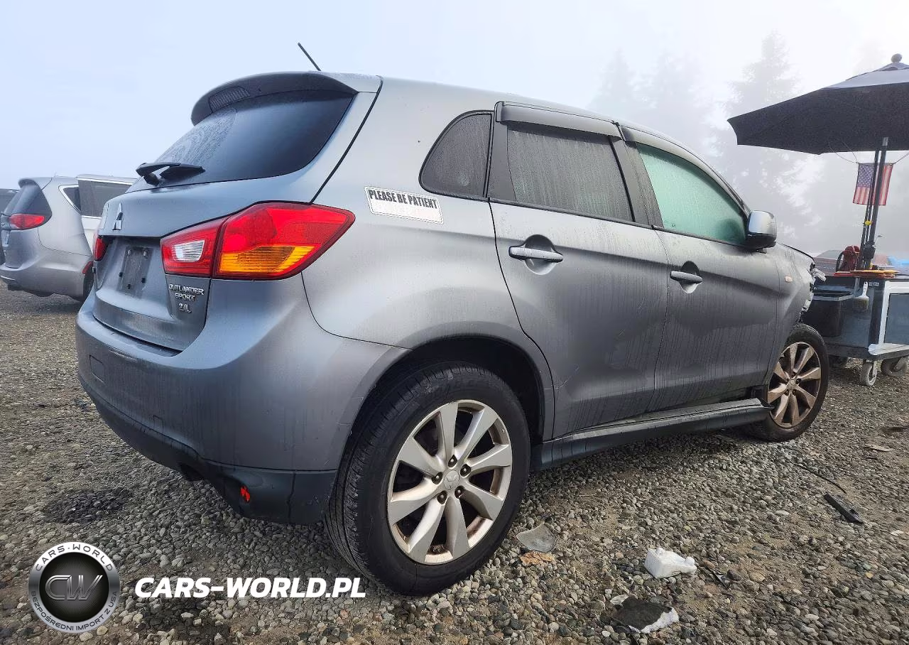 2015 Mitsubishi Outlander Sport Es VIN:4A4AP3AW7FE026037 - 3