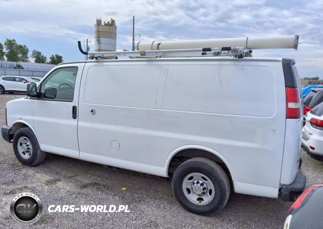 2013 Chevrolet Express G2500 Utility - Service Van VIN:1GCWGFCAXD1903060 - 2