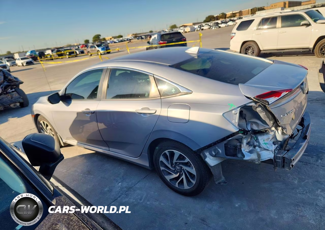2017 Honda Civic Ex VIN:19XFC2F77HE073600 - 2
