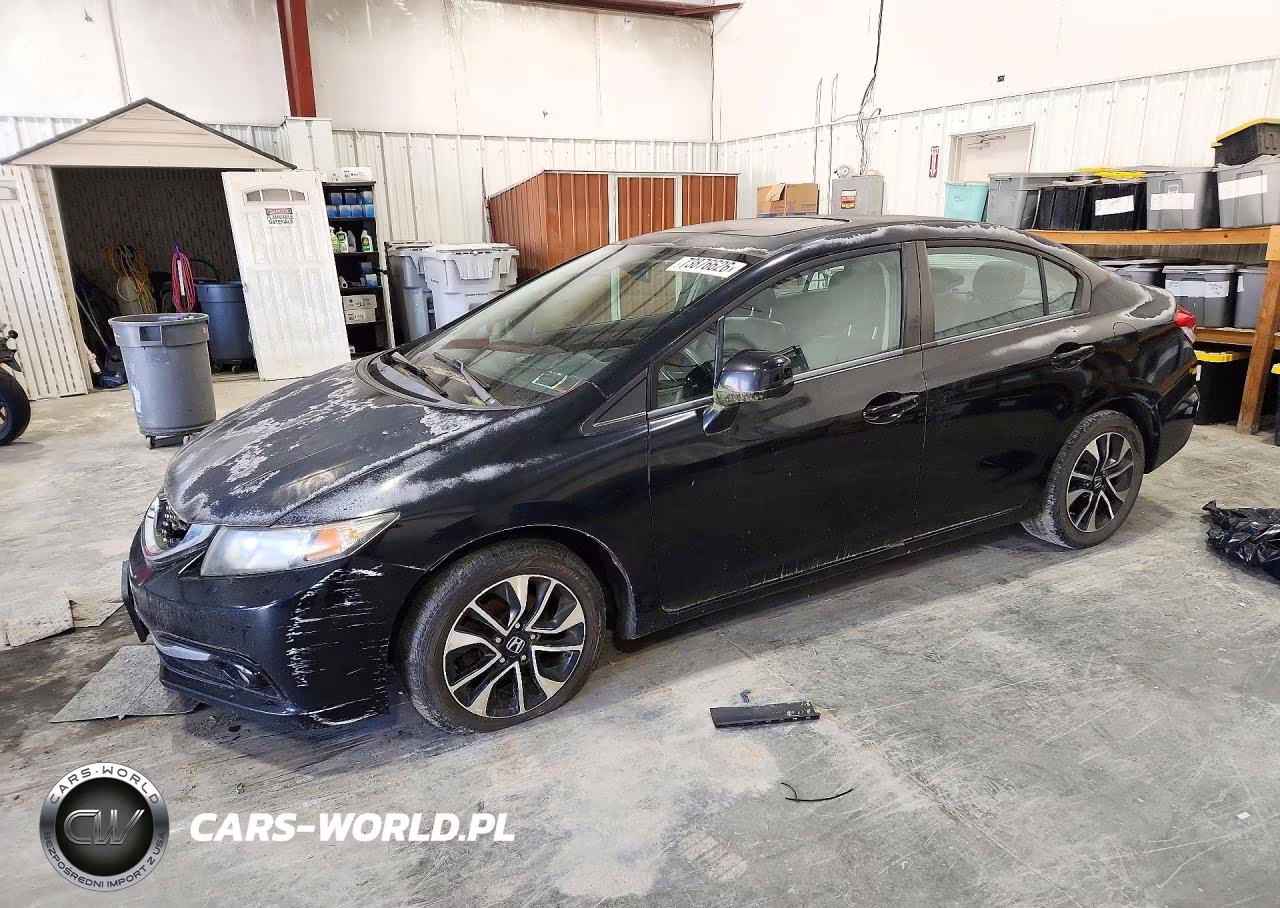 2013 Honda Civic Exl VIN:2HGFB2F99DH521503 - 1