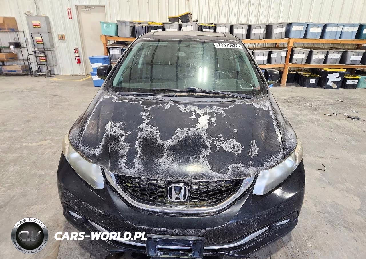 2013 Honda Civic Exl VIN:2HGFB2F99DH521503 - 5