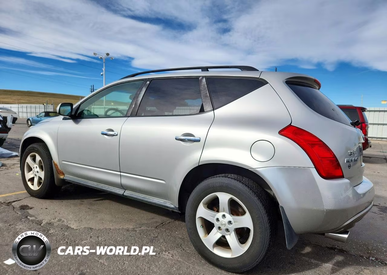 2004 Nissan Murano Sl VIN:JN8AZ08W14W319417 - 2