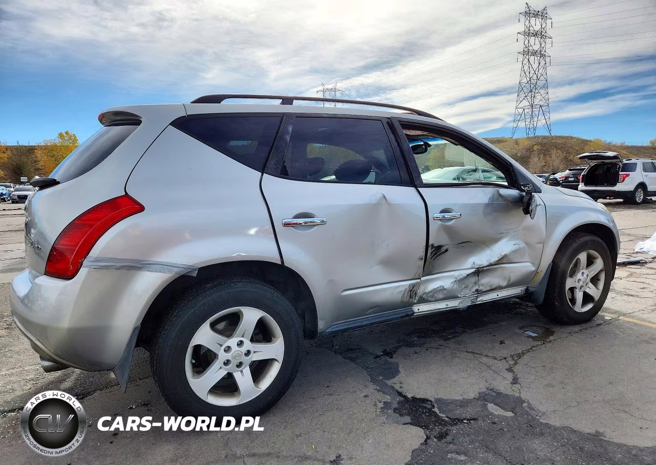 2004 Nissan Murano Sl VIN:JN8AZ08W14W319417 - 3