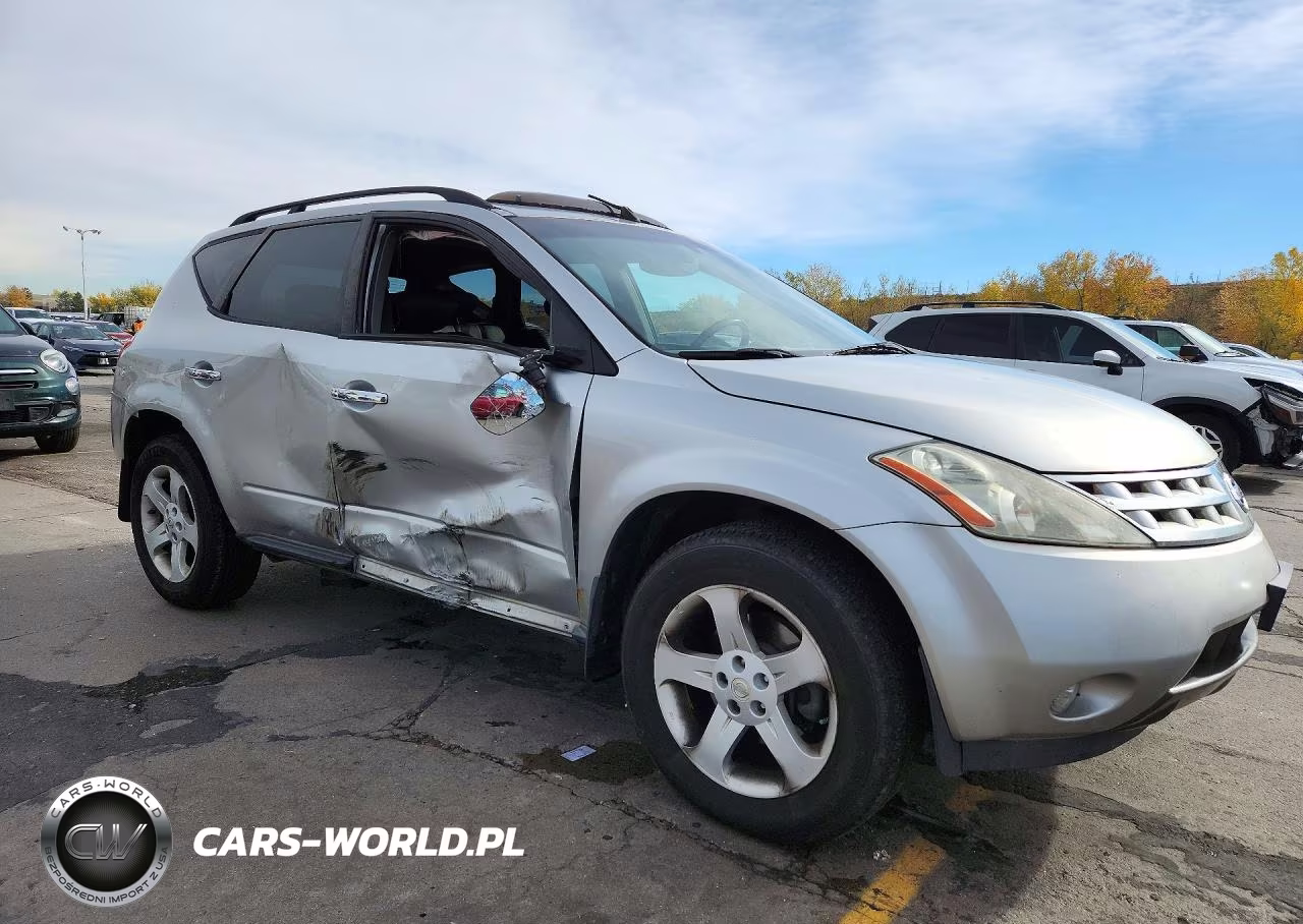 2004 Nissan Murano Sl VIN:JN8AZ08W14W319417 - 4