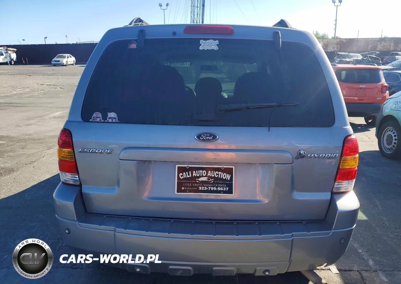 2007 Ford Escape Hev VIN:1FMCU49H77KA91635 - 6