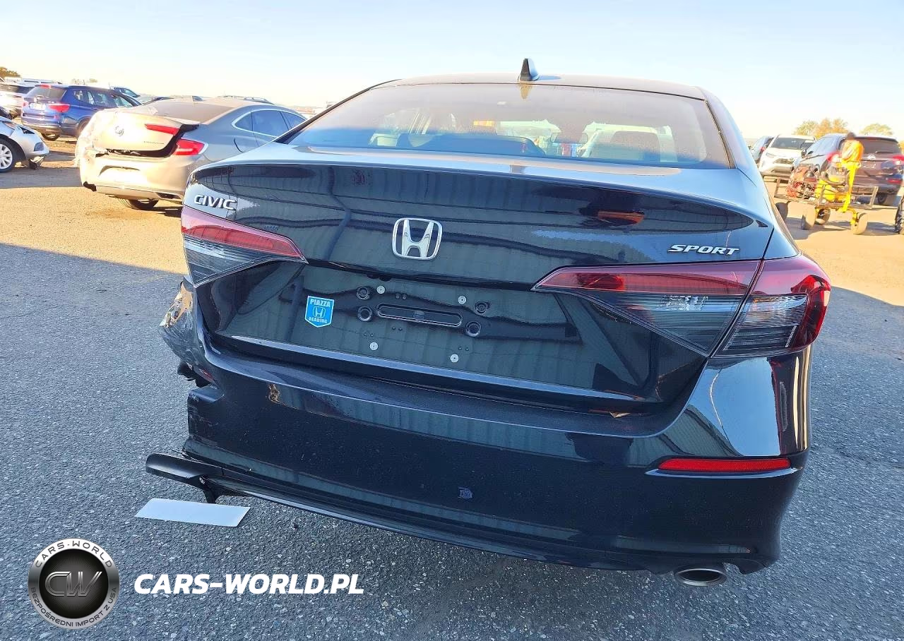 2025 Honda Civic Sport VIN:2HGFE2F50SH537445 - 6