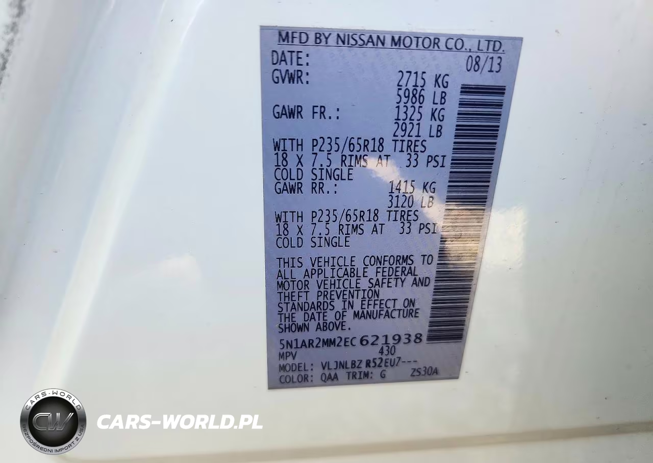 2014 Nissan Pathfinder S VIN:5N1AR2MM2EC621938 - 13