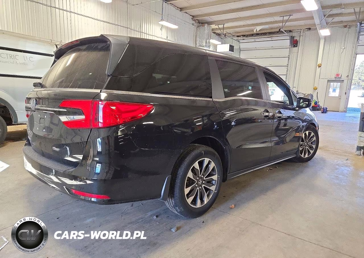 2022 Honda Odyssey Exl VIN:5FNRL6H77NB065892 - 3