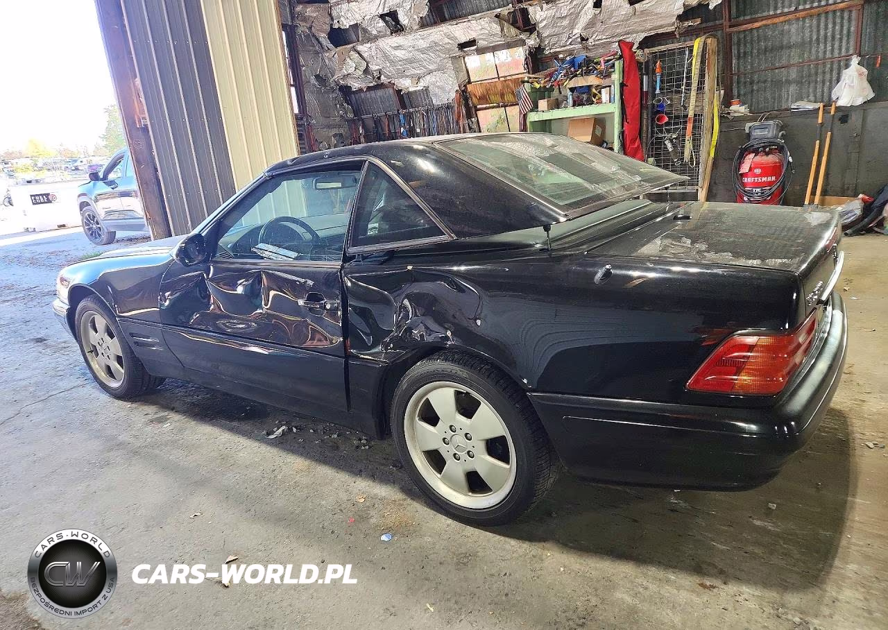2000 Mercedes-Benz Sl 500 VIN:WDBFA68F2YF189793 - 2