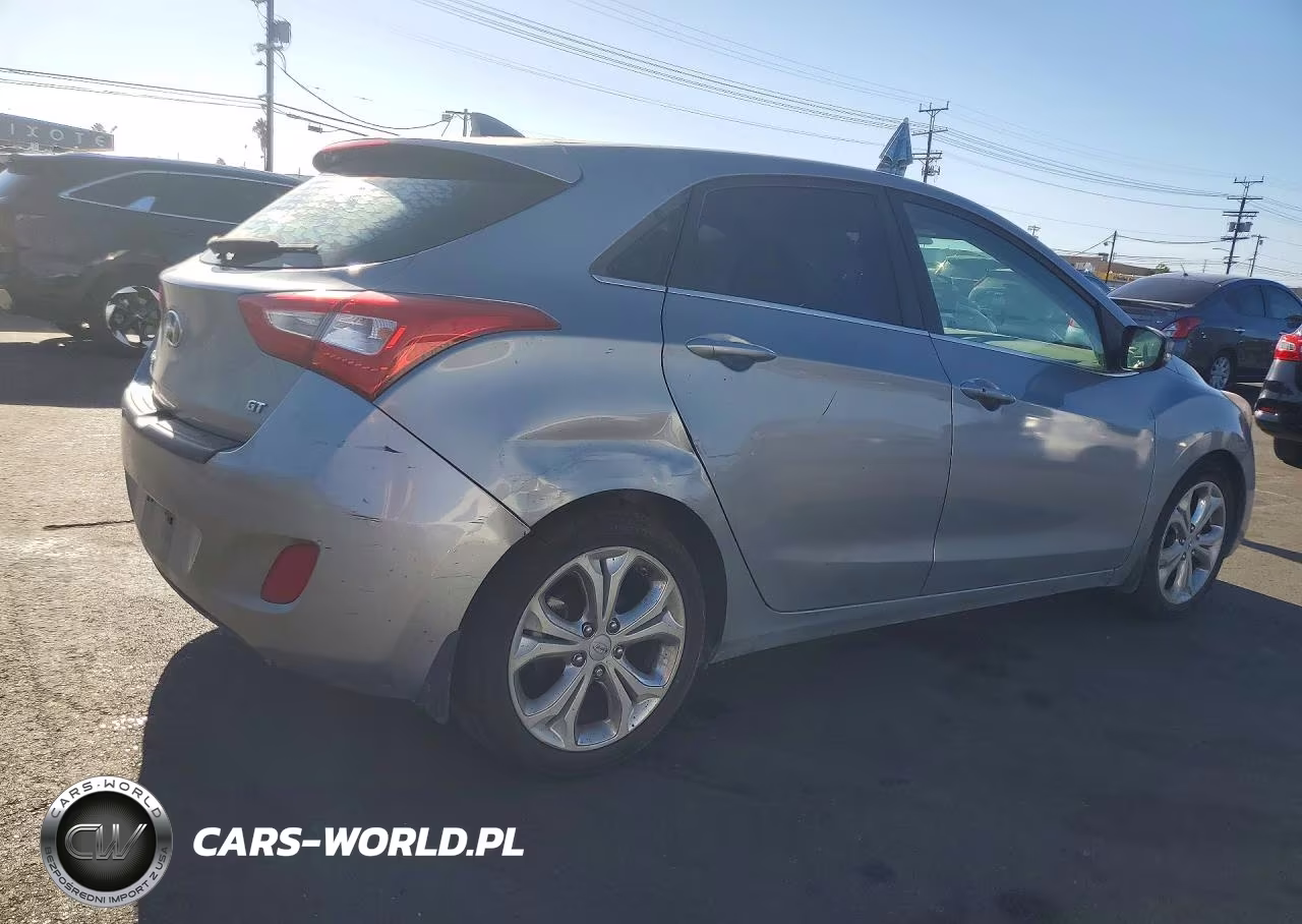 2014 Hyundai Elantra Gt Base VIN:KMHD35LH2EU194422 - 3
