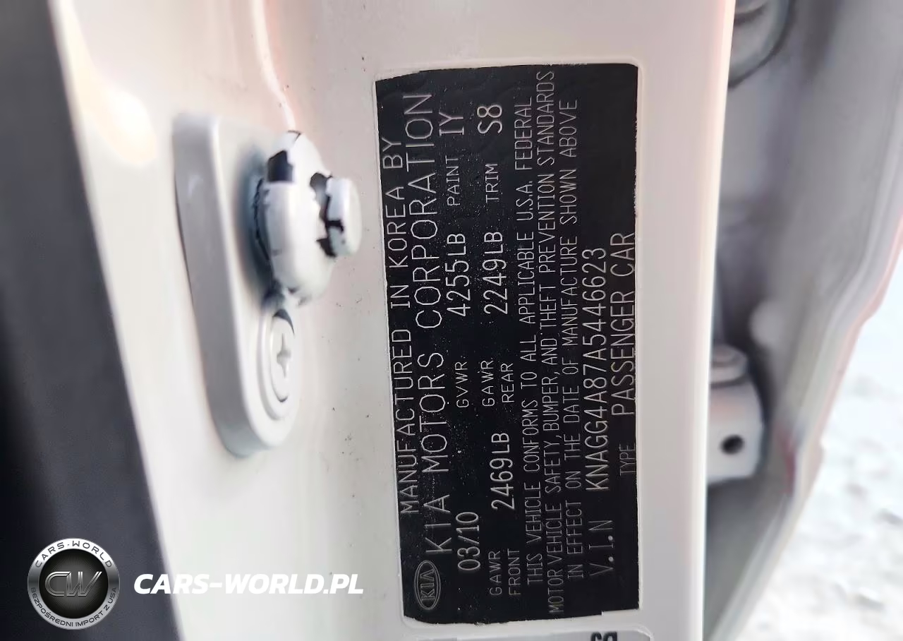 2010 Kia Optima Lx VIN:KNAGG4A87A5446623 - 13