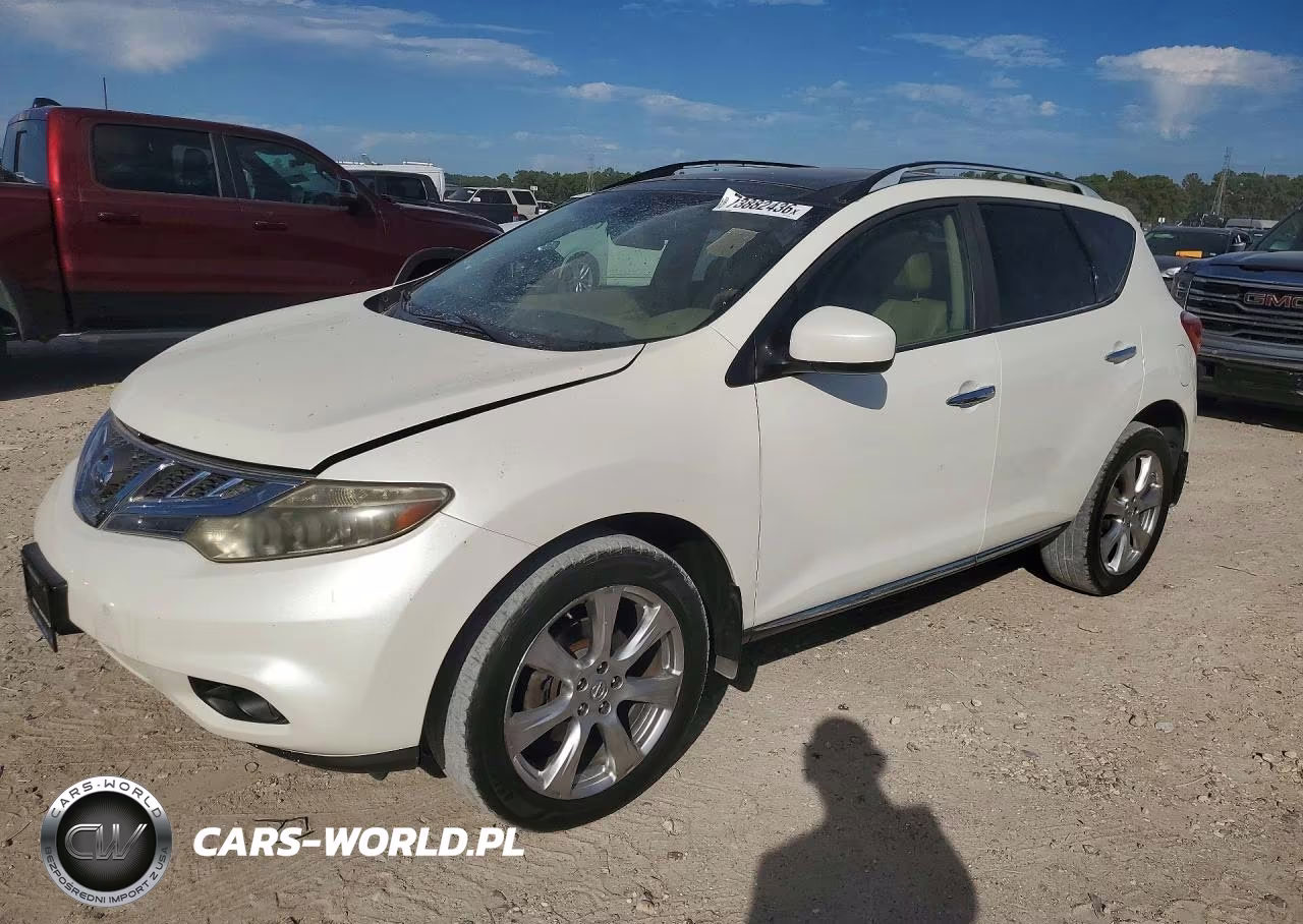2014 Nissan Murano Le VIN:JN8AZ1MU6EW419220 - 1