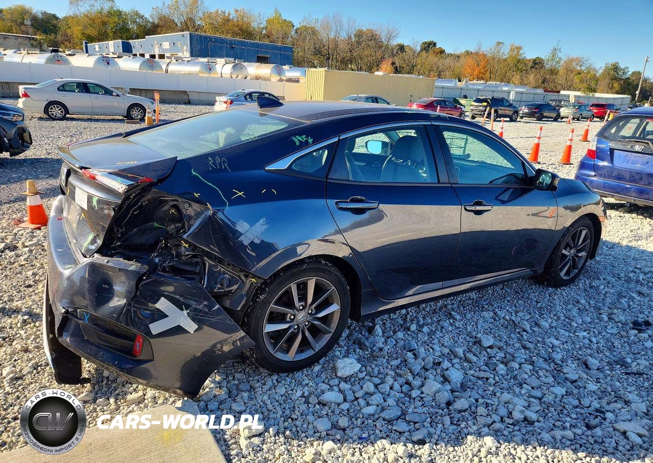 2020 Honda Civic Ex VIN:19XFC1F33LE016617 - 3