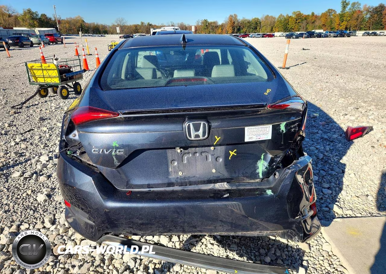 2020 Honda Civic Ex VIN:19XFC1F33LE016617 - 6