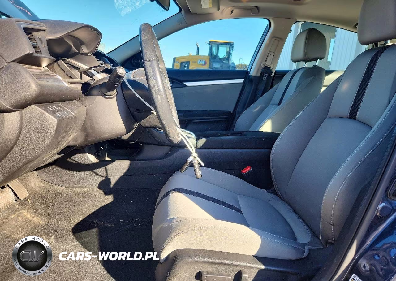 2020 Honda Civic Ex VIN:19XFC1F33LE016617 - 7