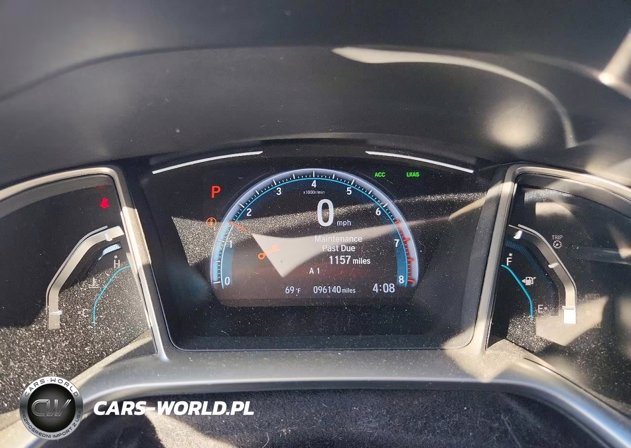 2020 Honda Civic Ex VIN:19XFC1F33LE016617 - 9