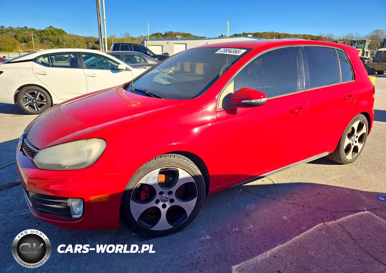 2011 Volkswagen Gti VIN:WVWHV7AJ1BW160229 - 1