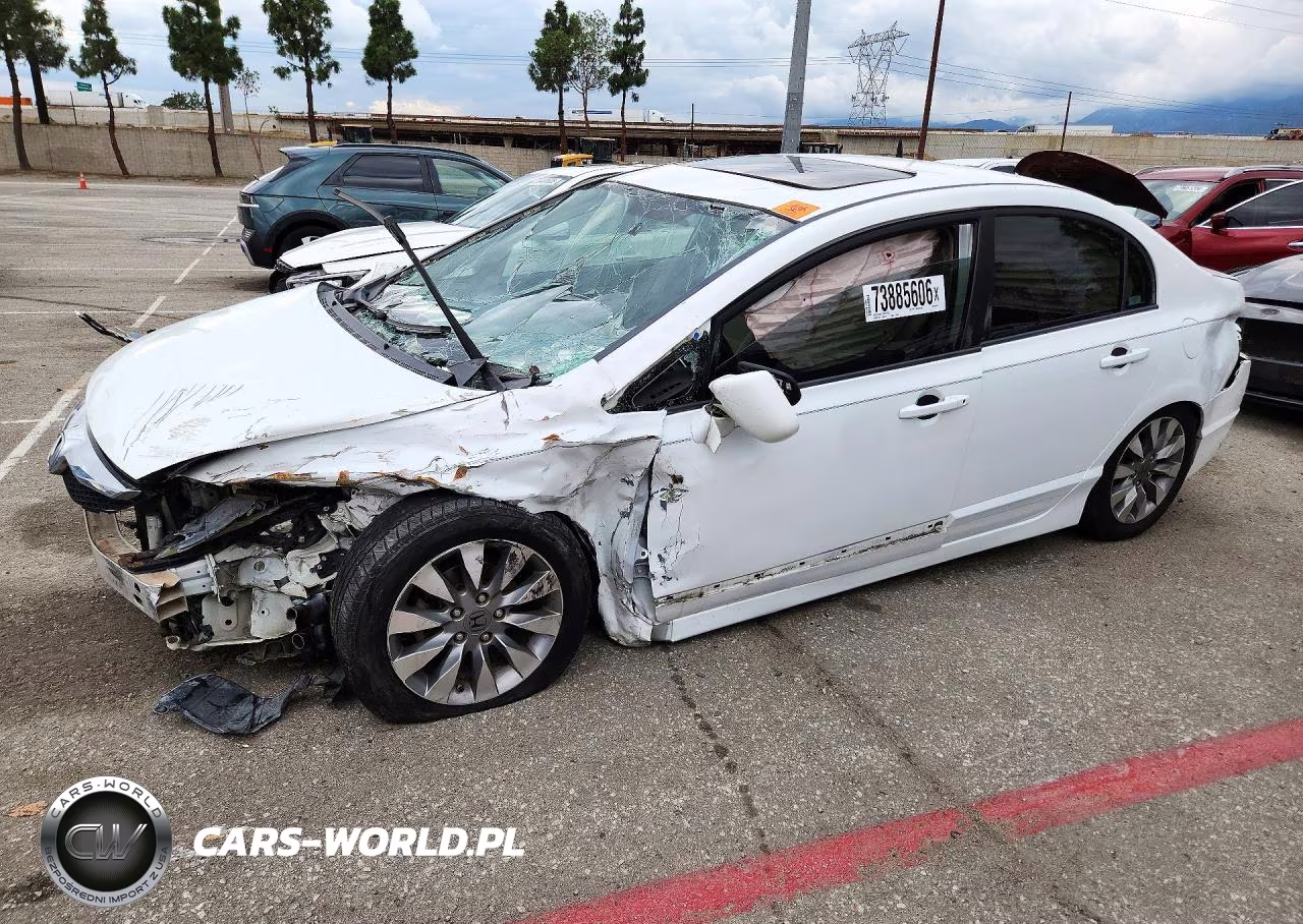2009 Honda Civic Ex VIN:2HGFA16809H307916 - 1