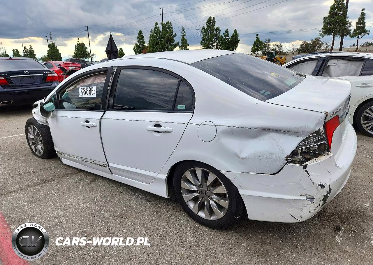 2009 Honda Civic Ex VIN:2HGFA16809H307916 - 2