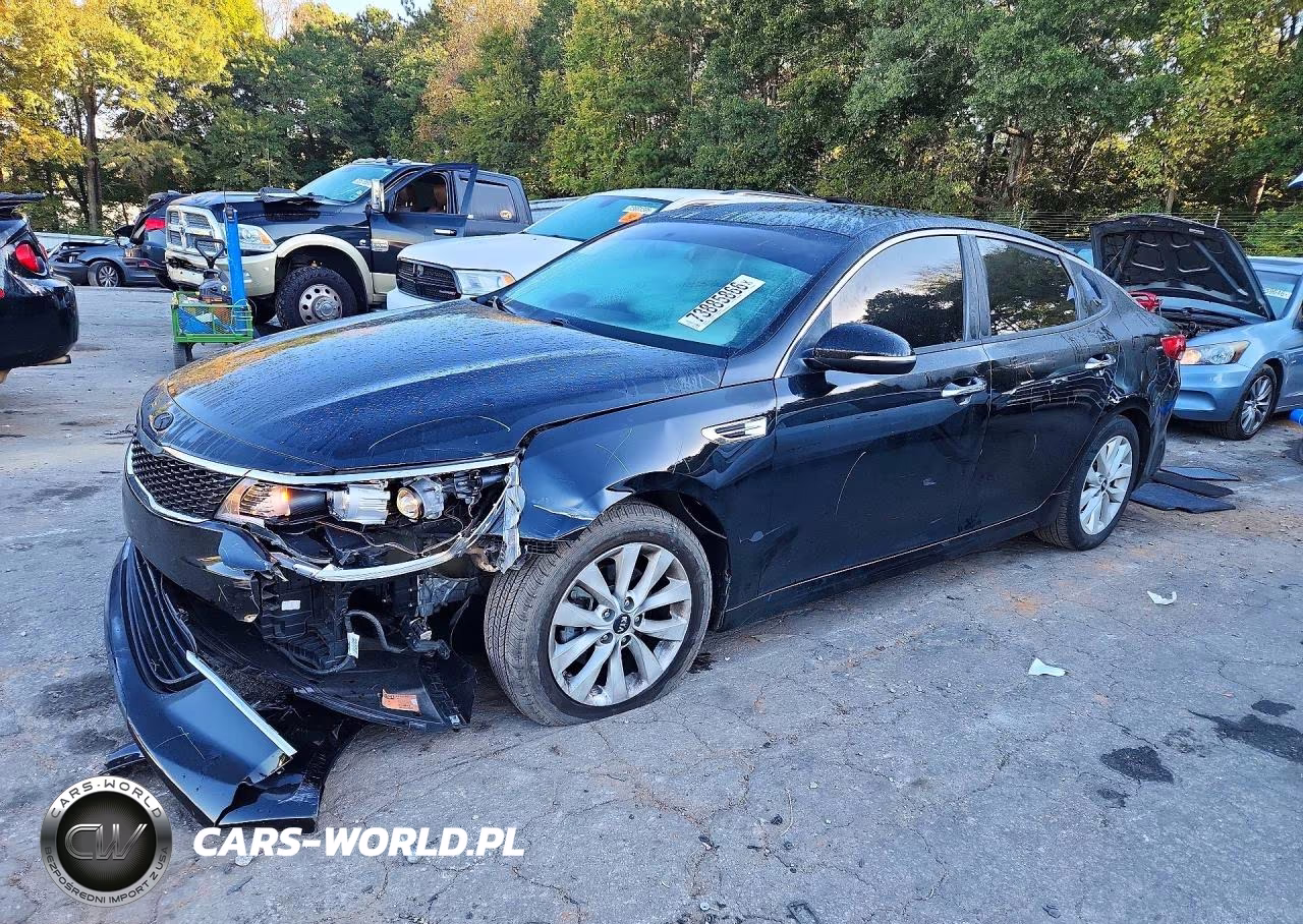 2016 Kia Optima Lx VIN:5XXGT4L36GG008647 - 1