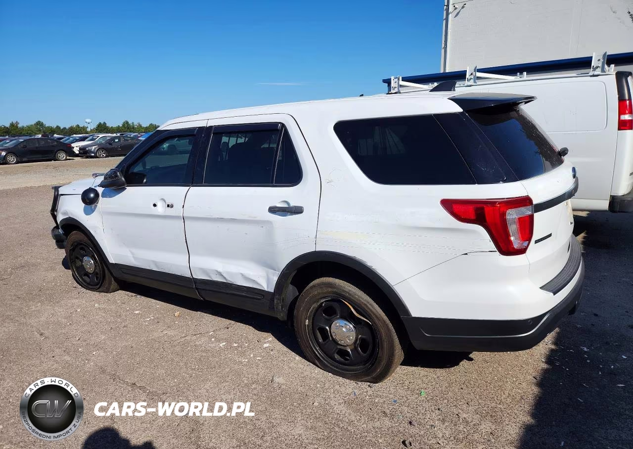 2018 Ford Explorer Police Interceptor VIN:1FM5K8AR1JGB46441 - 2