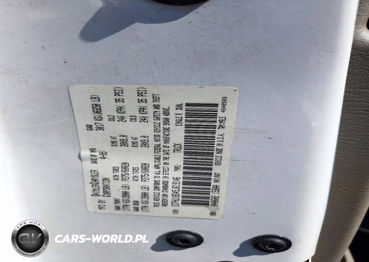 2005 Dodge Ram 1500 St VIN:1D7HU18D45J619146 - 12