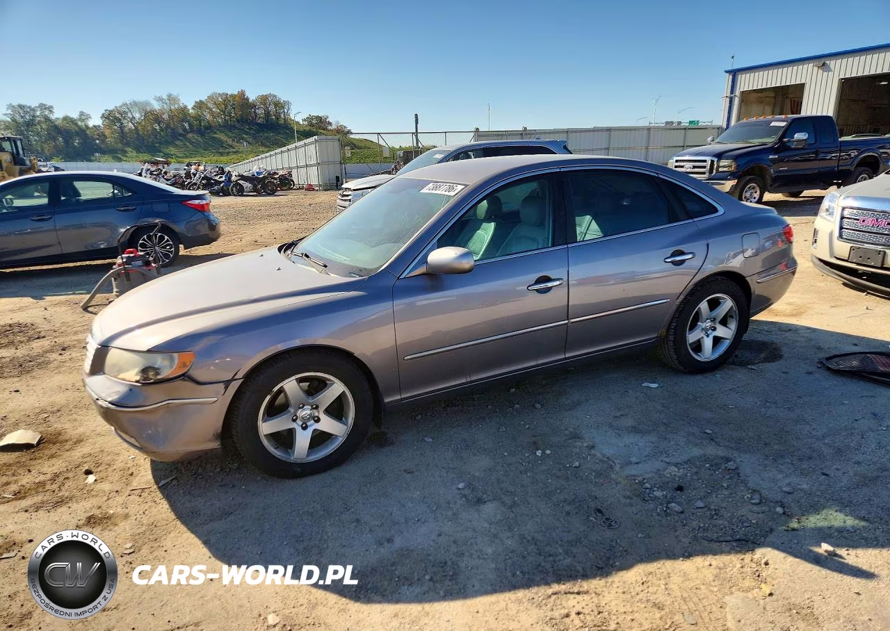 2007 Hyundai Azera Se VIN:KMHFC46F17A139641 - 1