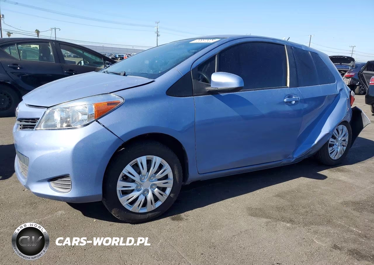2014 Toyota Yaris L (Tmmf Plant) VIN:VNKJTUD32EA007340 - 1