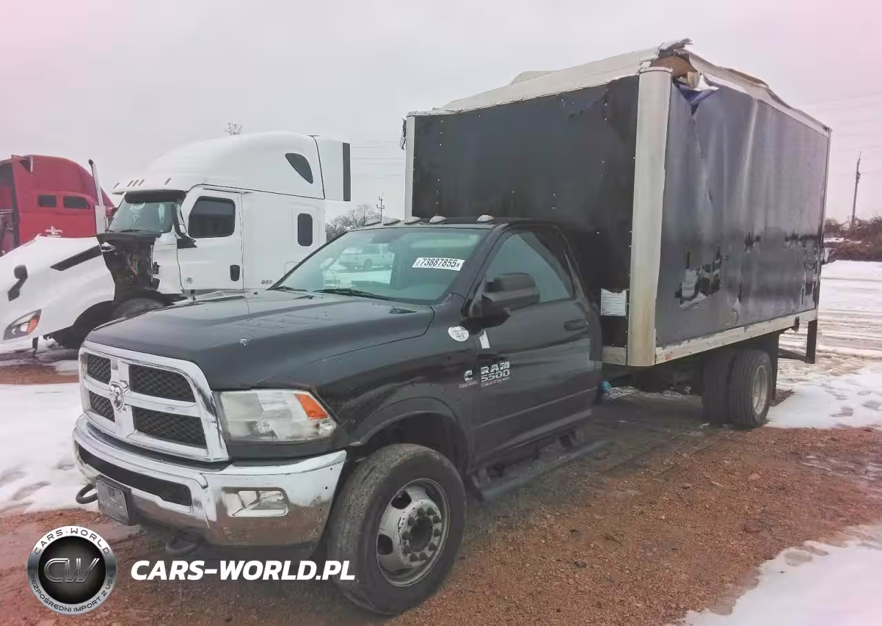 2018 Ram 5500 Box Truck