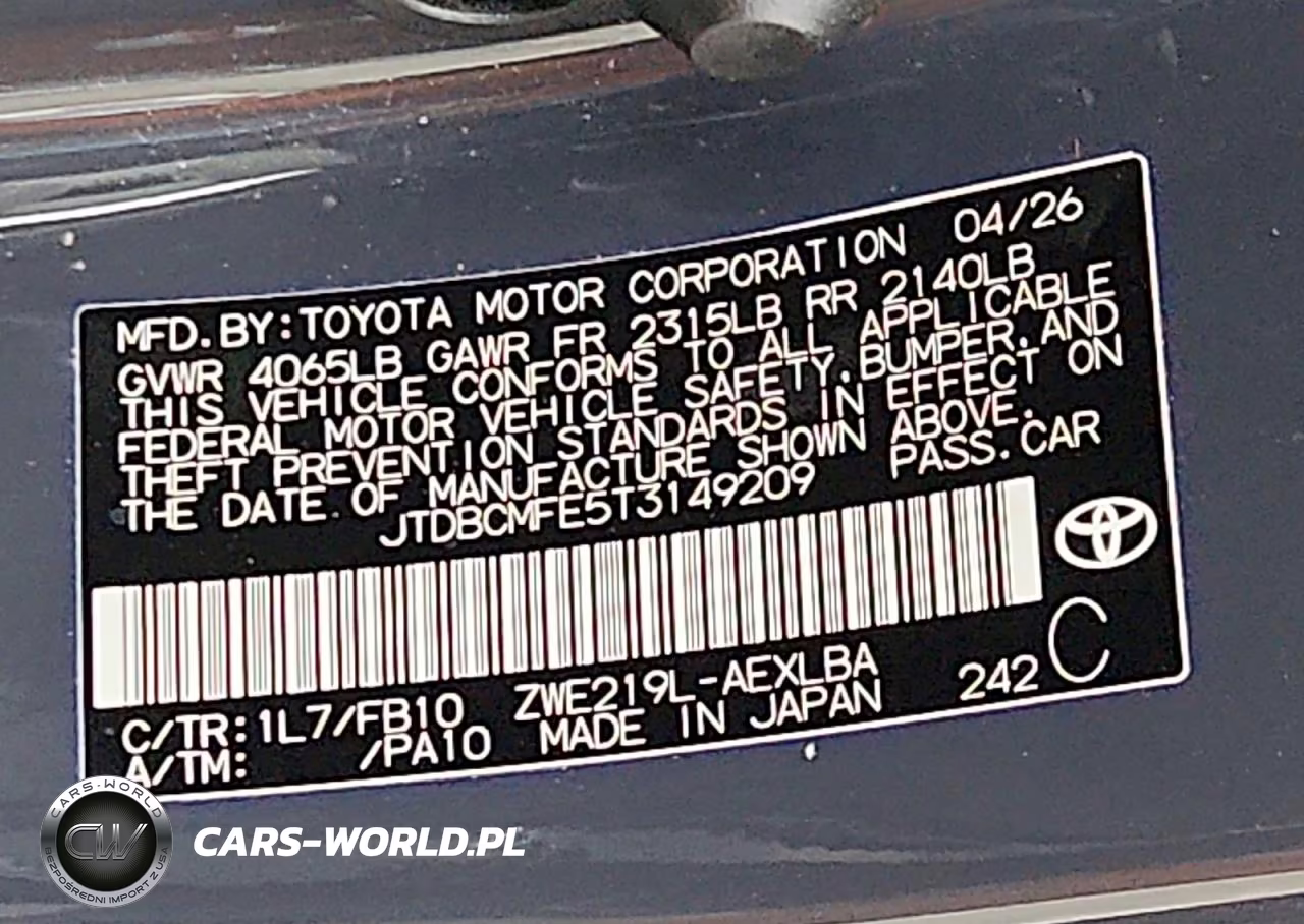 2026 Toyota Corolla Hybrid Le VIN:JTDBCMFE5T3149209 - 13