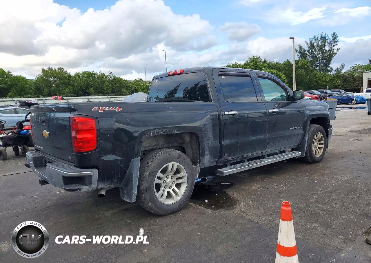 2014 Chevrolet Silverado K1500 Lt VIN:3GCUKRECXEG319752 - 3