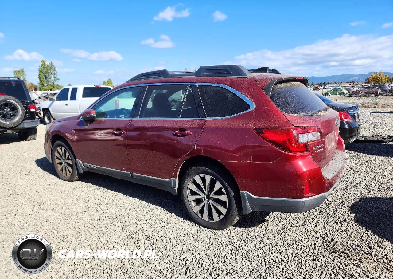 2016 Subaru Outback 2.5I Limited VIN:4S4BSANC1G3245471 - 2
