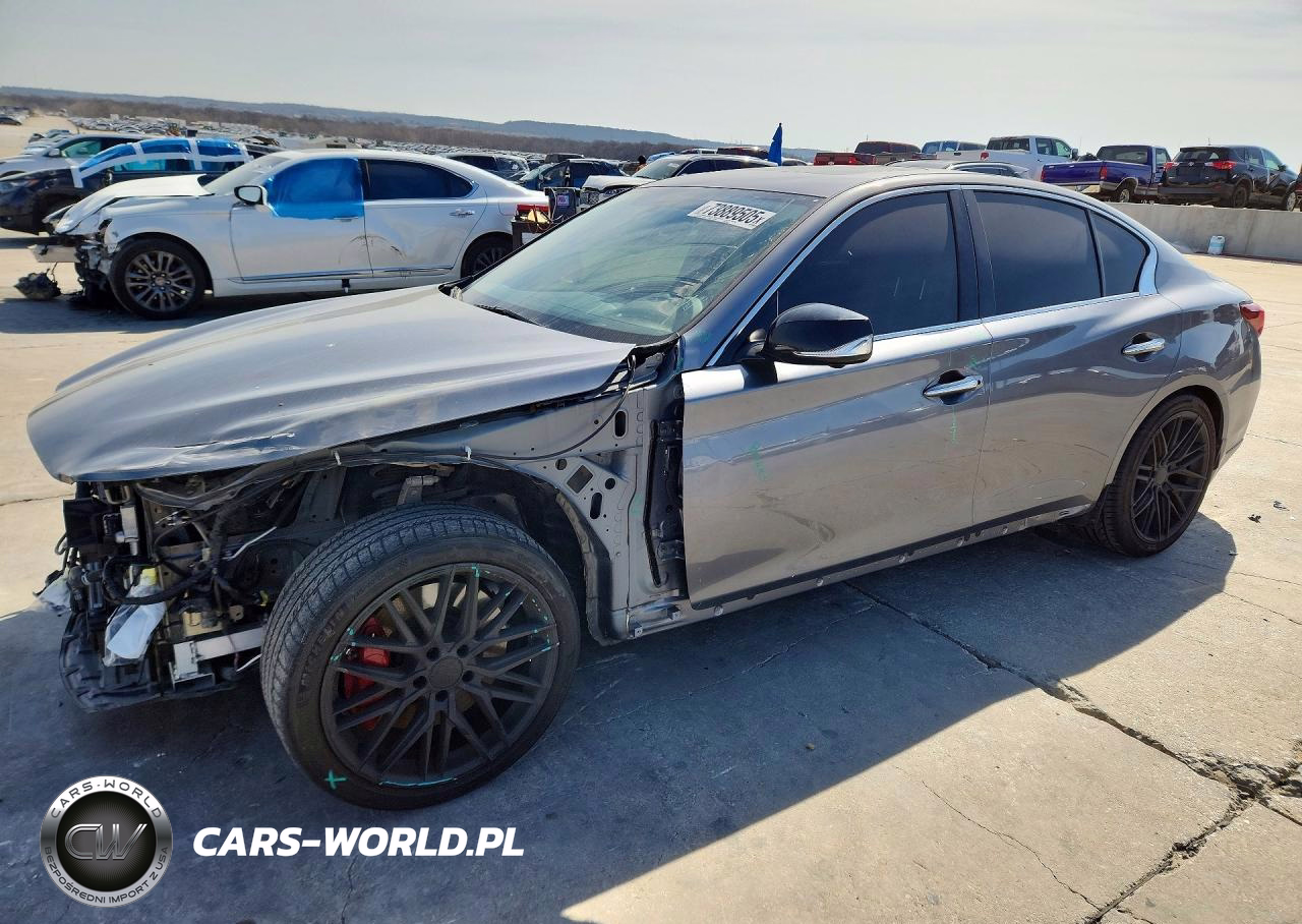 2020 Infiniti Q50 Red Sport 400