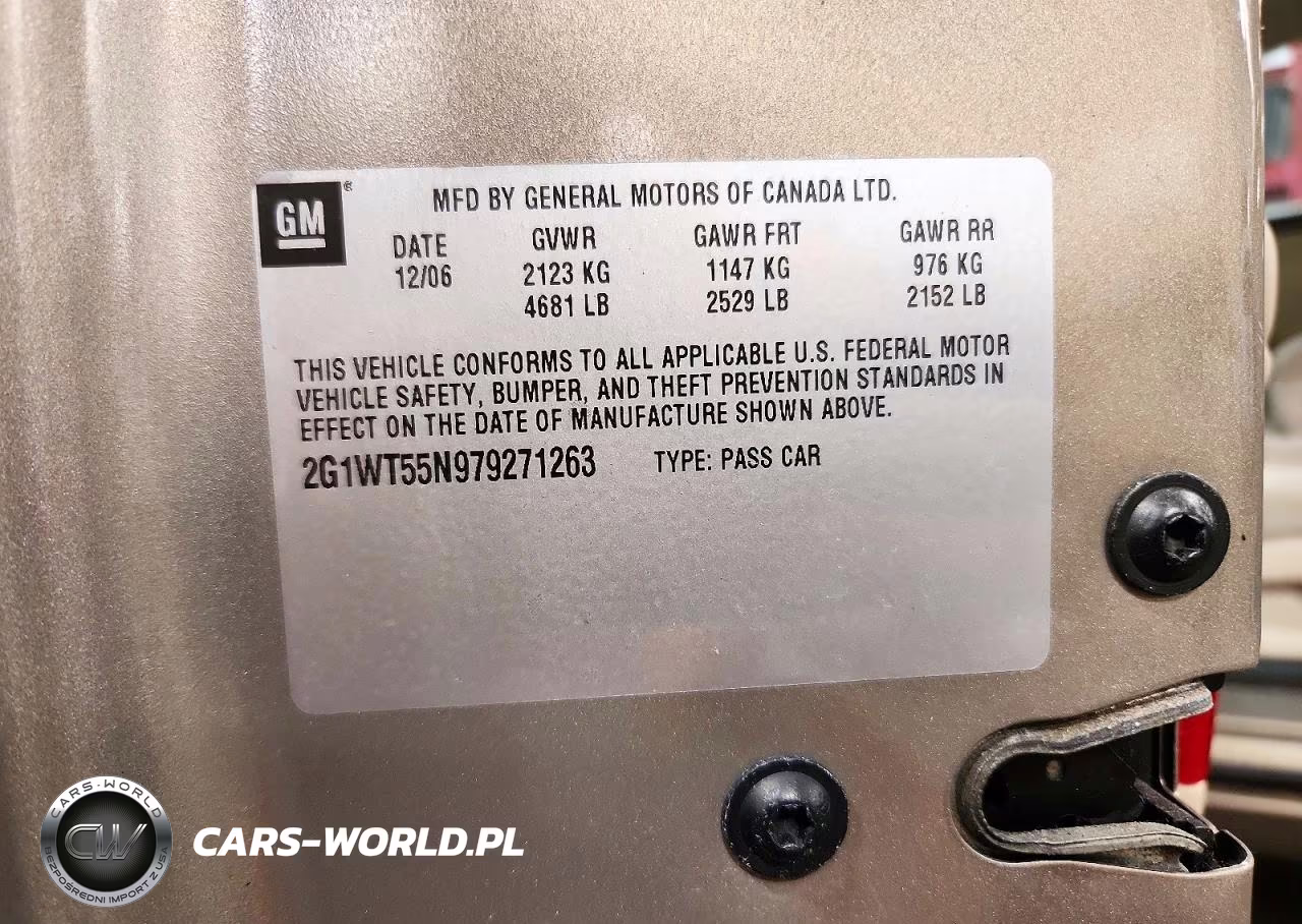 2007 Chevrolet Impala VIN:2G1WT55N979271263 - 12