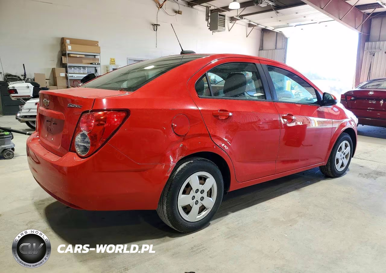 2016 Chevrolet Sonic Ls VIN:1G1JB5SH1G4107777 - 3