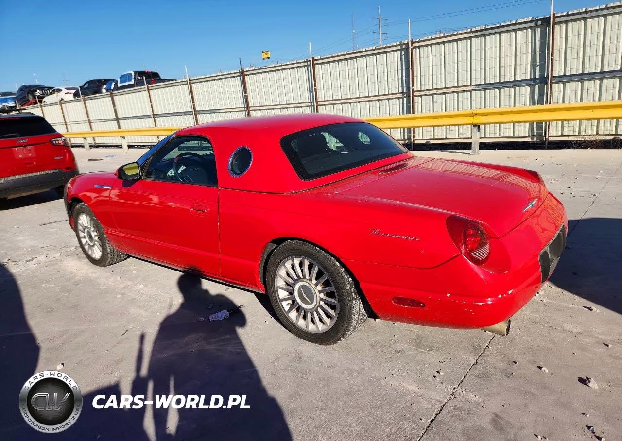 2005 Ford Thunderbird VIN:1FAHP60A45Y100952 - 2